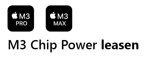Die Power des M3 Chip leasen